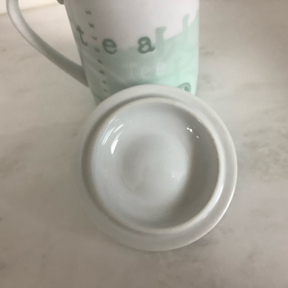 Vintage 1998 Starbucks Tea of Many Lands Tea Mug With Lid - Picture 5 of 9